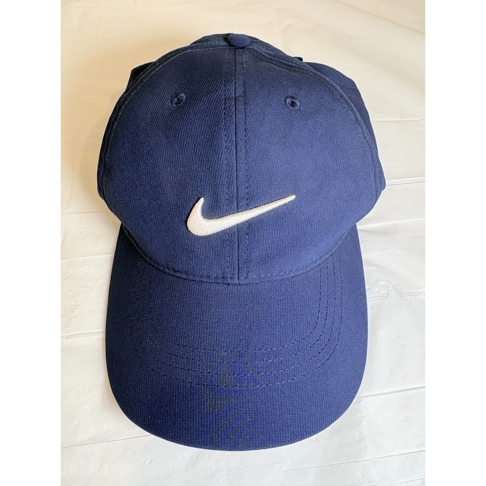 Nike Dri-Fit Legacy91 Golf‎ Hat Men's Dark Navy Blue Adjustable Strap Cap